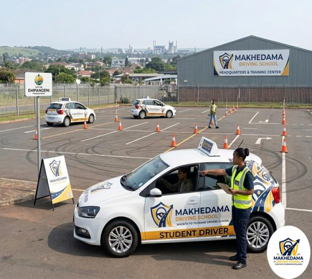 Makhedama Driving School training vehicle